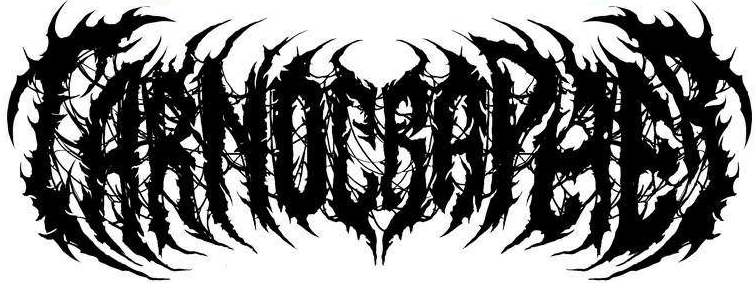 Carnographer, logo, death metal, brutal, slamming, technical, grindcore, black metal, Omaha