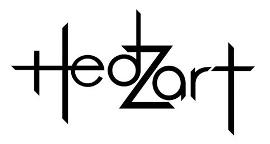 Hedzart, logo, big HEAD records, electronic, metal