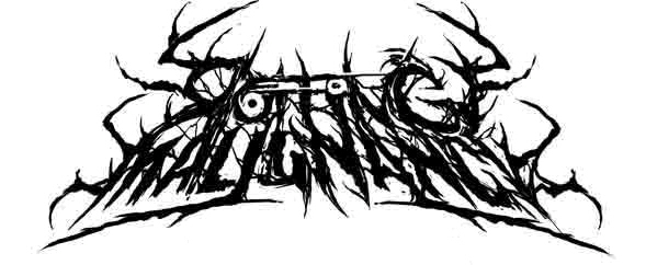 Rotting Malignancy, logo, brutal death metal, Omaha, big HEAD records